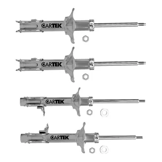 4 Amortiguadores Cartek Del/tras Nissan Tsuru 1988-1991