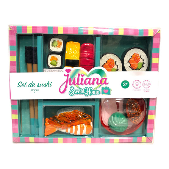 Set De Sushi Juliana Sweet Home Original Full