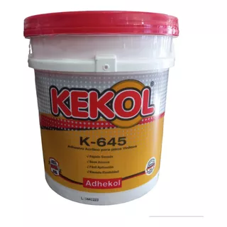 Kekol K-645 Adhesivo Acrílico Para Pisos Vinílicos X10 Kg