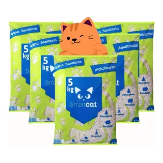 25 Kg Smart Cat Arena Premium Para Mi Gato 5x5 Kg 