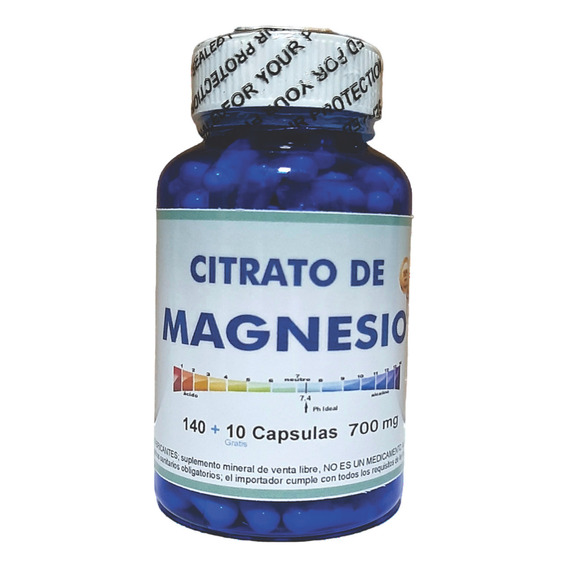 Citrato De Magnesio En Cápsulas - Unidad a $177