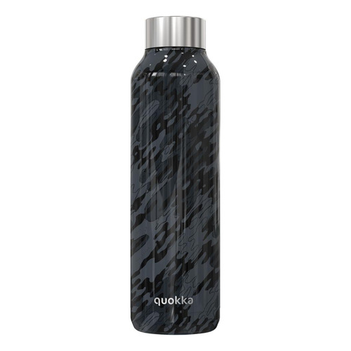 Botella Térmica Quokka Solid 630ml Color Negro Camo