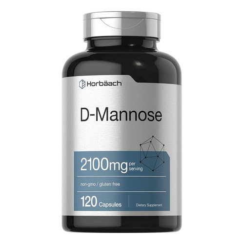 D-manosa D-mannose Salud Del Tracto Urinario 120 Capsulas