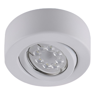 Plafon De Techo Redondo Minimalista Lampara Gu10 Candil
