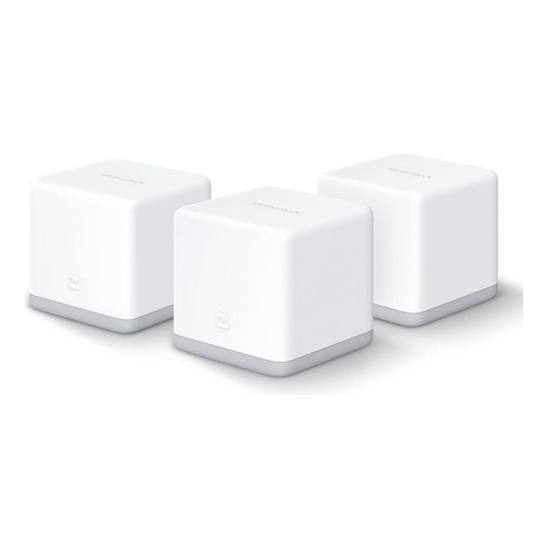 Access Point Mesh Wi-fi System Mercusys Halo S3 (pack 3 Uni) Color Blanco