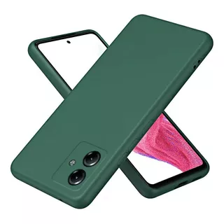 Capa Capinha Aveludada + Película 3d Para Moto G54