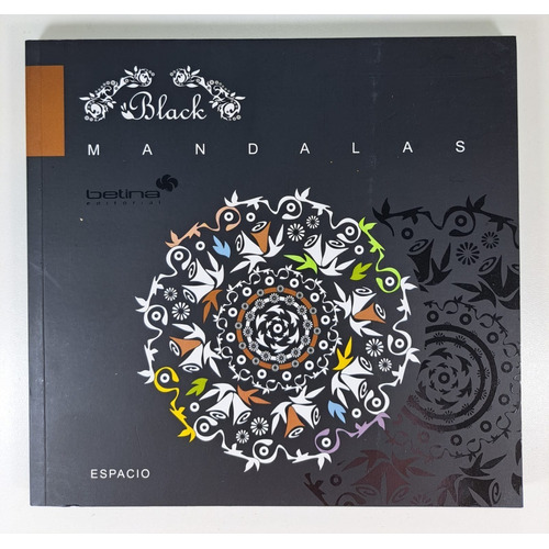 Mandalas Black - Espacio- Libro Para Pintar