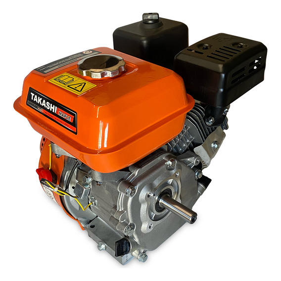 Motor A Gasolina Takashi 6.5hp Flecha 3/4 Color naranja