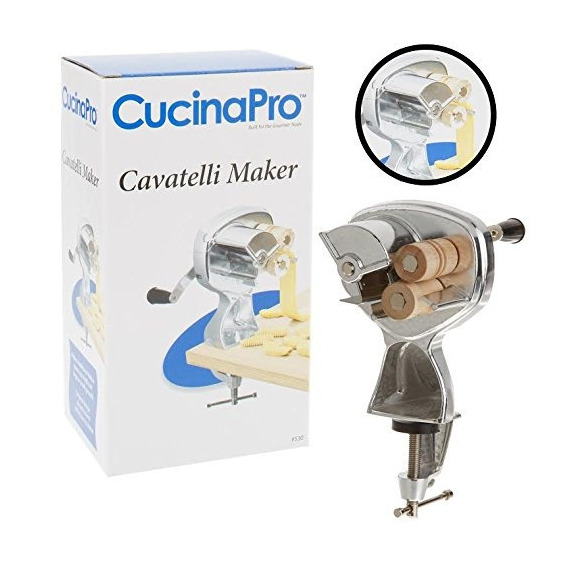 Cavatelli Maker Machine W Easy Clean Rollers- Hace Gnocchi A