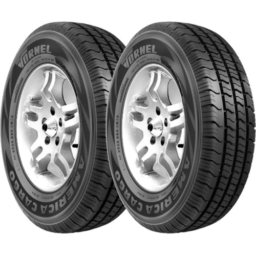 Kit de 2 llantas Tornel America Cargo LT 27x8.50R14 101 Q