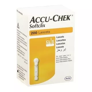 Lancetas Accu - Chek Softclix Caja Con 200 Lancetas