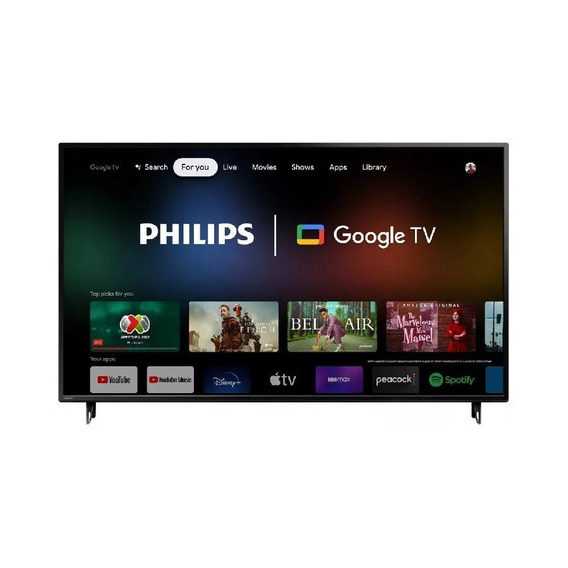 Pantalla Philips 65 Smart Tv Led 4k Uhd Google 65pul7552