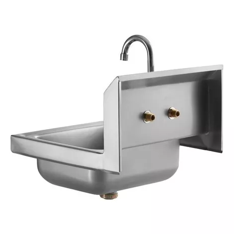 Lavabo Lava Manos Acero Inoxidable Filtro Grifo Vbf