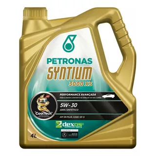 Aceite Petronas Syntium 3000 Xs 5w-30 100% Sintético X4l