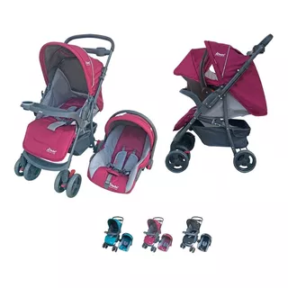 D´bebe Carriola Travel System Star Baby Color Rosa Color Del Chasis Negro
