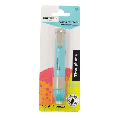 Goma Barrilito Tipo Pluma Retráctil Blister 8338gtp /v