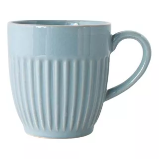 Taza Ceramica Grande Mug X6 Jarro Canela Color Pastel 300ml