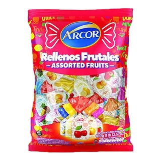 Caramelos Rellenos Frutales X 810gr - Arcor Oficial