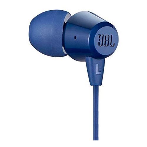 Auriculares Jbl C50hi Azul Con Micrófono