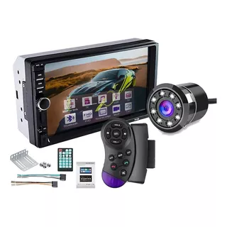 Radio Para Carro Con Pantalla Bluetooth Usb 7  Con Camara