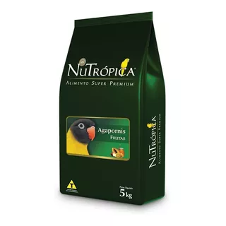 Nutrópica Agapornis Com Frutas - 5kg