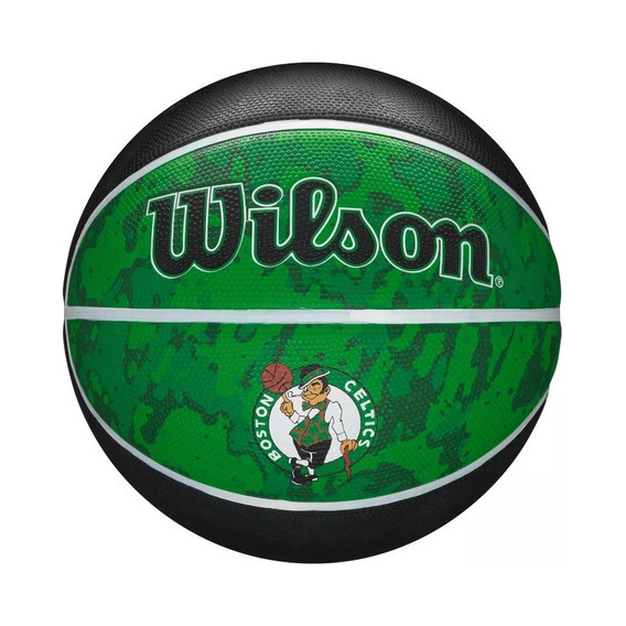 Balón Basketball Nba Team Tiedye Bskt Bos Celtics Wilson Color Verde