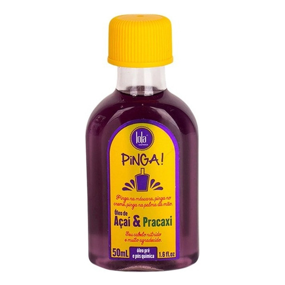 Aceite Acai Pracaxi Pre Y Post Química Lola Cosmetics 50 Ml