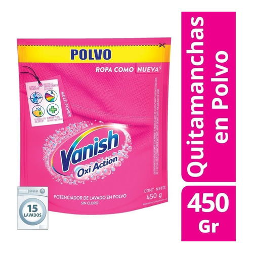 Vanish Oxi Action Rosa Refill 450 Grs