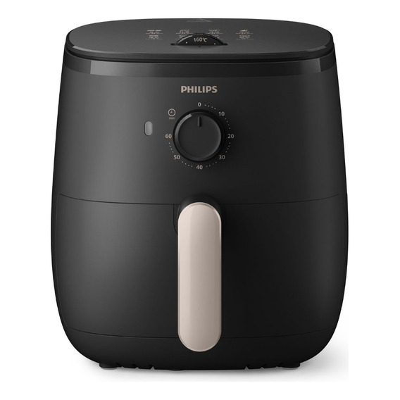 Airfryer Serie 3000 Xl 3.7 Litros Philips Hd9100/80 Color Negro