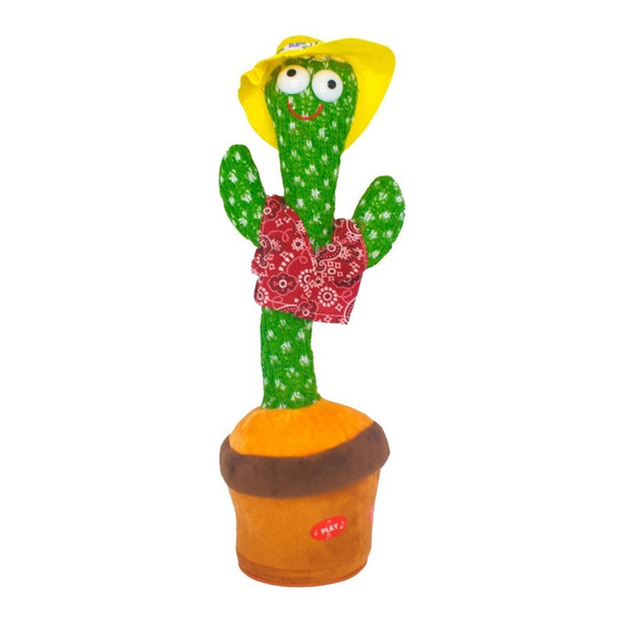 Cactus Bailarín 32 Cms Musical Juguete Interactivo Tik Tok