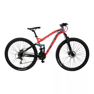 Mountain Bike Mercurio Doble Suspensión Expert Dh  2020 R29 21v Frenos De Disco Mecánico Color Naranja