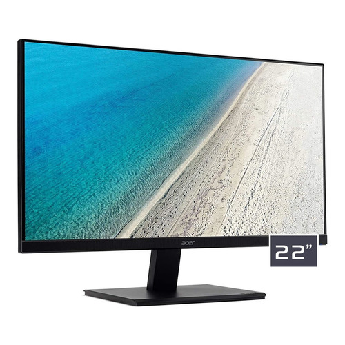 Monitor Acer 22 Full Hd V227q Bbi 4ms Vga - Hdmi Color Negro