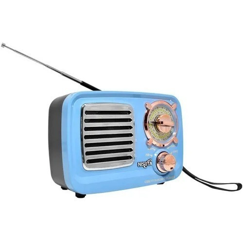 Radio Retro Vintage Parlante Nisuta NS-RV15 Bluetooth Fm/am