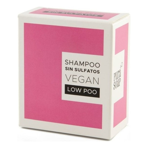 Shampoo Solido Con Coco Apto Veganos Pura Soap X 60 Gr