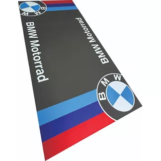 Alfombra Moto Impresa 90x200cms Bmw Qpg Mxparts