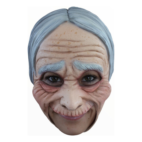 Máscara De Abuelita Old Lady Halloween Ghoulish Color Nude