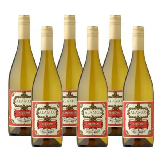 Vino Alamos Chardonnay 750ml Caja X 6u Mp Drinks