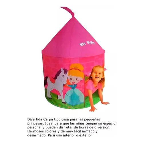 Carpa Infantil Castillo My Pony Poppi 8315