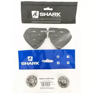 Reparo Viseira Shark S700 S800 S650 S600 Ridill Kit Fixação E Botões Original Shark Combo Fx2310 E Fx16000