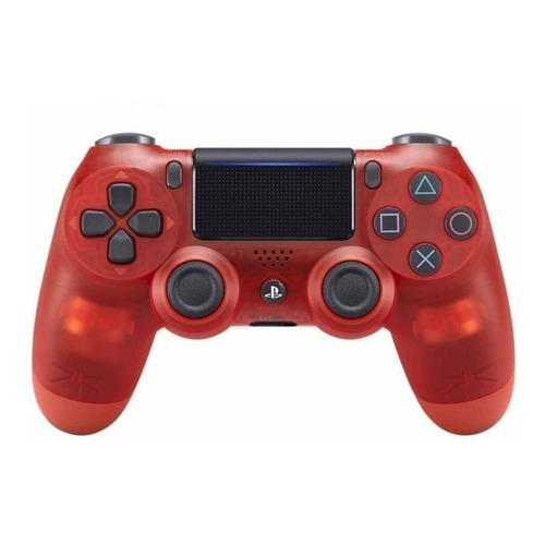 Joystick inalámbrico Sony PlayStation Dualshock 4 ps4 red crystal