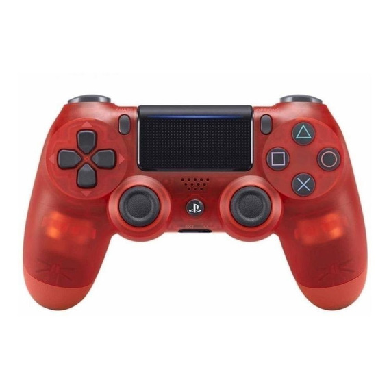 Joystick inalámbrico Sony PlayStation Dualshock 4 ps4 red crystal