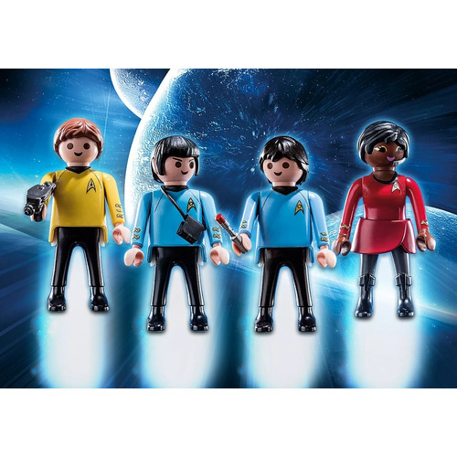 Playmobil Set De Figuras De Star Trek - 71155 Cantidad de piezas 10