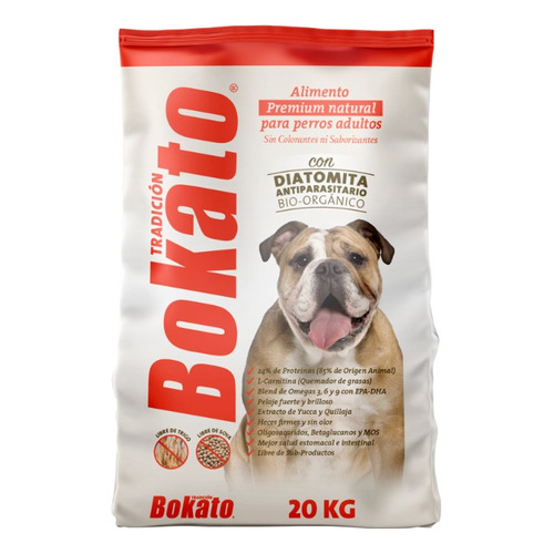 Bokato alimento para perro adulto 20kg