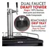 Kegco Z163s-2 Dispensador Cerveza Digital Comercial 1 Grifo
