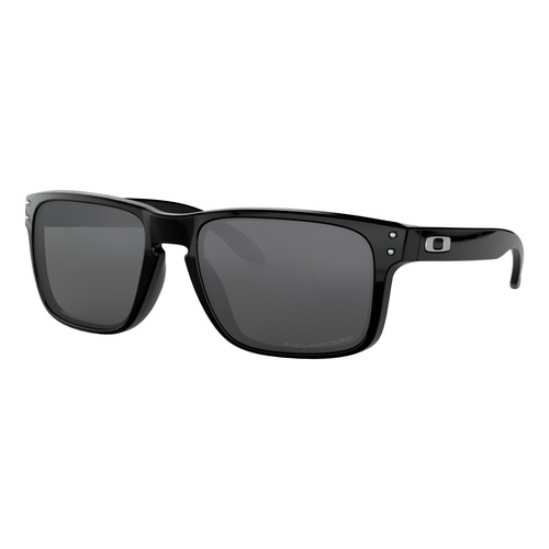 Oakley Holbrook OO9102 - Grey - Plutonite - Clásica - Polished black - O Matter - Polished black - O Matter - Standard (Incluye: Con lente polarizada)