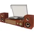 Vitrola Raveo Studio Plus Brown Bluetooth Disco E Usb Fm