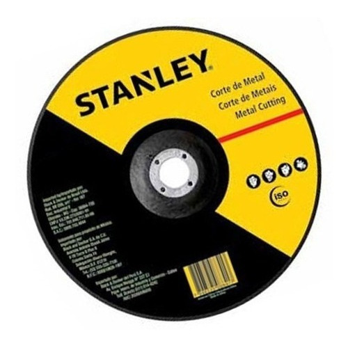 Disco Corte Metal Stanley Sta8069 Para Amoladora 9 Pulgadas