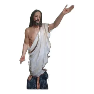Jesucristo, Jesús Resucitado Figura De Resina, 1 Metro 5cm
