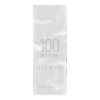 Bolsas Celofan Transparentes 10x20 Cm Pack 100 Unds