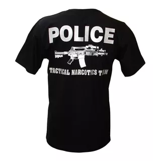 Camiseta Miami Police Tactical Narcotics Team Tam. G3